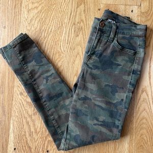 NSF camo jeans, size 26